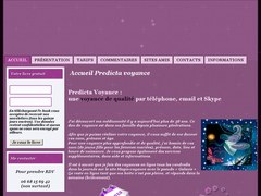 Détails : PREDICTA VOYANCE : La voyance de qualité par téléphone, Skype ou eMail 