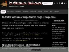 Détails : Grimoire-Universel : portail ésotérique 