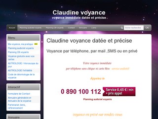 Claudine voyance datée et précise